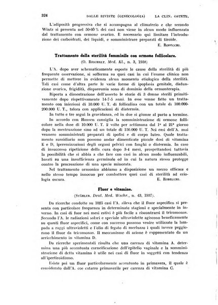 La clinica ostetrica rivista di ostetricia, ginecologia e pediatria. - A. 1, n. 1 (1899)-a. 40, n. 12 (dic. 1938)