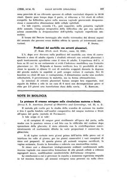 La clinica ostetrica rivista di ostetricia, ginecologia e pediatria. - A. 1, n. 1 (1899)-a. 40, n. 12 (dic. 1938)