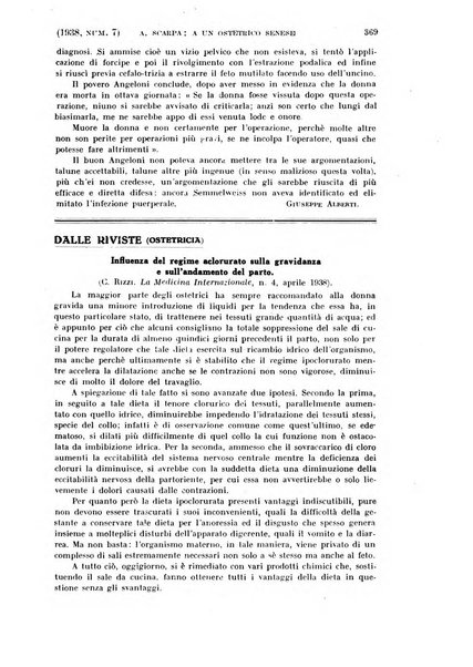 La clinica ostetrica rivista di ostetricia, ginecologia e pediatria. - A. 1, n. 1 (1899)-a. 40, n. 12 (dic. 1938)