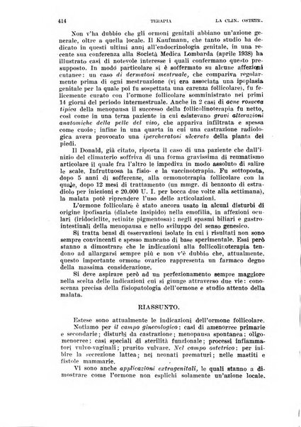 La clinica ostetrica rivista di ostetricia, ginecologia e pediatria. - A. 1, n. 1 (1899)-a. 40, n. 12 (dic. 1938)