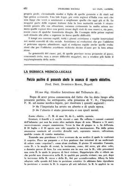 La clinica ostetrica rivista di ostetricia, ginecologia e pediatria. - A. 1, n. 1 (1899)-a. 40, n. 12 (dic. 1938)