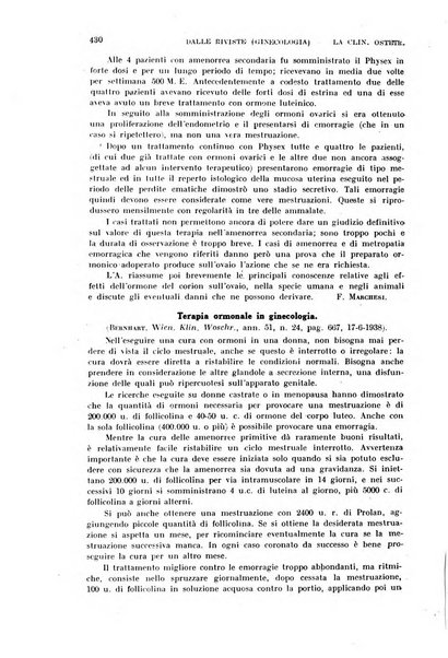 La clinica ostetrica rivista di ostetricia, ginecologia e pediatria. - A. 1, n. 1 (1899)-a. 40, n. 12 (dic. 1938)