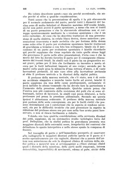 La clinica ostetrica rivista di ostetricia, ginecologia e pediatria. - A. 1, n. 1 (1899)-a. 40, n. 12 (dic. 1938)