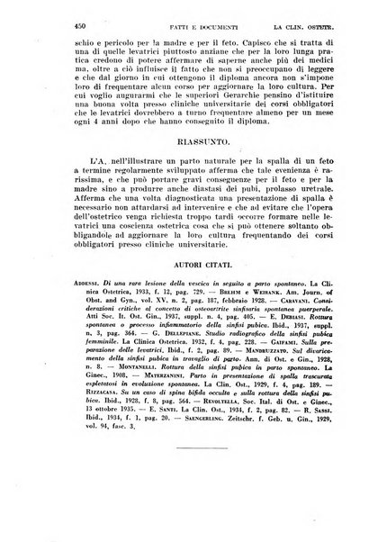 La clinica ostetrica rivista di ostetricia, ginecologia e pediatria. - A. 1, n. 1 (1899)-a. 40, n. 12 (dic. 1938)