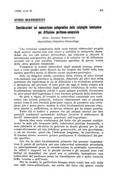 La clinica ostetrica rivista di ostetricia, ginecologia e pediatria. - A. 1, n. 1 (1899)-a. 40, n. 12 (dic. 1938)