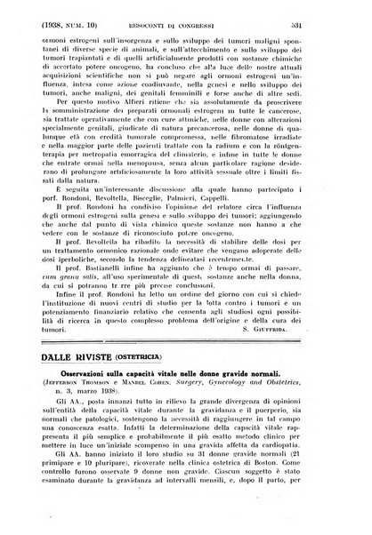 La clinica ostetrica rivista di ostetricia, ginecologia e pediatria. - A. 1, n. 1 (1899)-a. 40, n. 12 (dic. 1938)