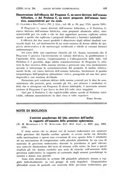 La clinica ostetrica rivista di ostetricia, ginecologia e pediatria. - A. 1, n. 1 (1899)-a. 40, n. 12 (dic. 1938)