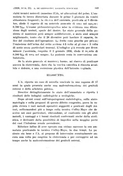 La clinica ostetrica rivista di ostetricia, ginecologia e pediatria. - A. 1, n. 1 (1899)-a. 40, n. 12 (dic. 1938)