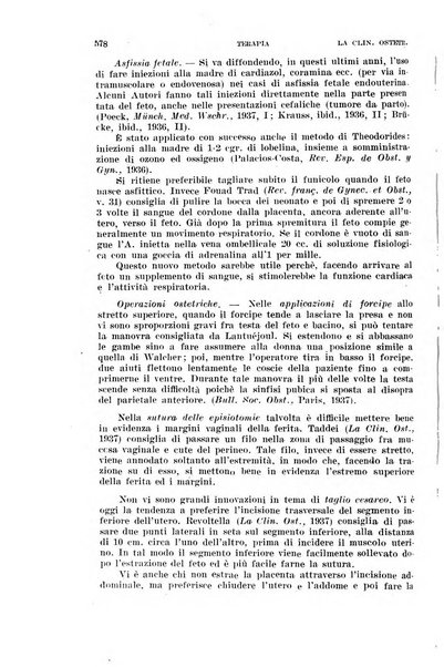 La clinica ostetrica rivista di ostetricia, ginecologia e pediatria. - A. 1, n. 1 (1899)-a. 40, n. 12 (dic. 1938)