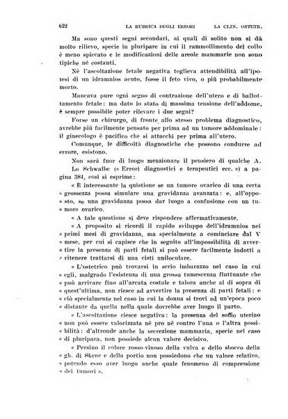 La clinica ostetrica rivista di ostetricia, ginecologia e pediatria. - A. 1, n. 1 (1899)-a. 40, n. 12 (dic. 1938)