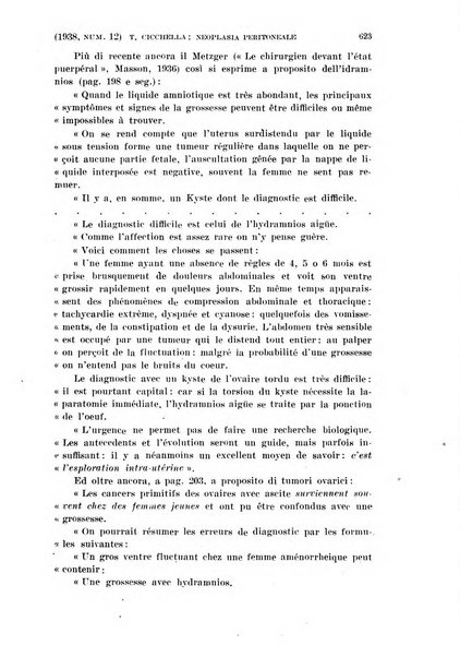 La clinica ostetrica rivista di ostetricia, ginecologia e pediatria. - A. 1, n. 1 (1899)-a. 40, n. 12 (dic. 1938)