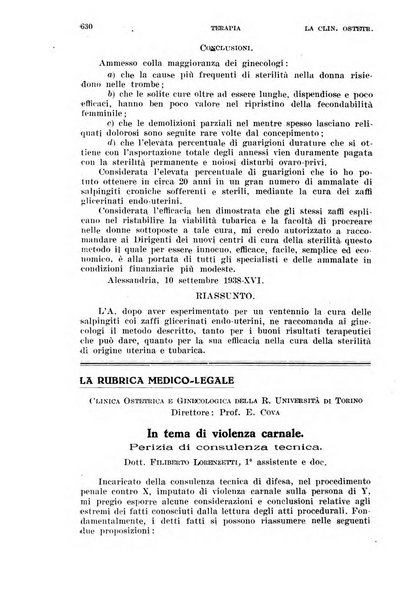 La clinica ostetrica rivista di ostetricia, ginecologia e pediatria. - A. 1, n. 1 (1899)-a. 40, n. 12 (dic. 1938)