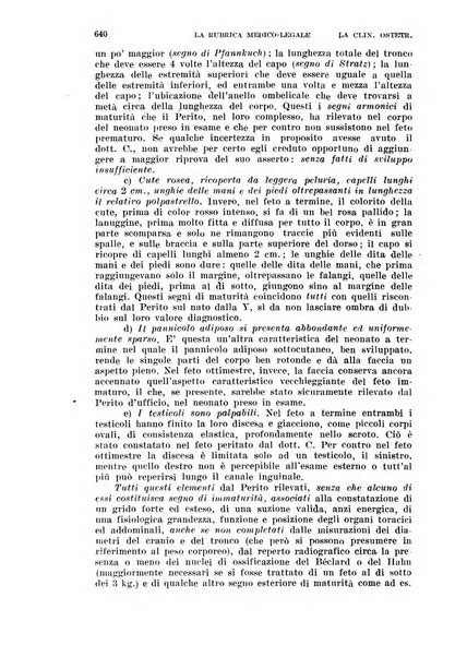 La clinica ostetrica rivista di ostetricia, ginecologia e pediatria. - A. 1, n. 1 (1899)-a. 40, n. 12 (dic. 1938)