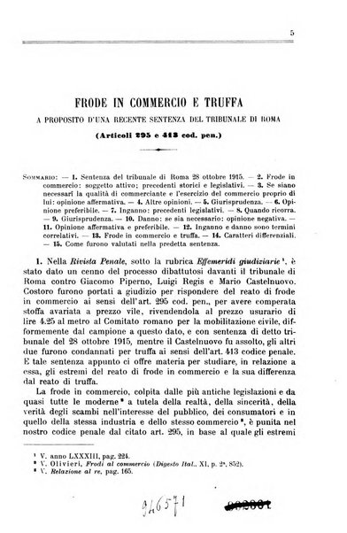 Il codice penale e i codici penali militari (diritto penale) illustrati articolo per articolo con la dottrina e la giurisprudenza desunte da tutte le riviste italiane