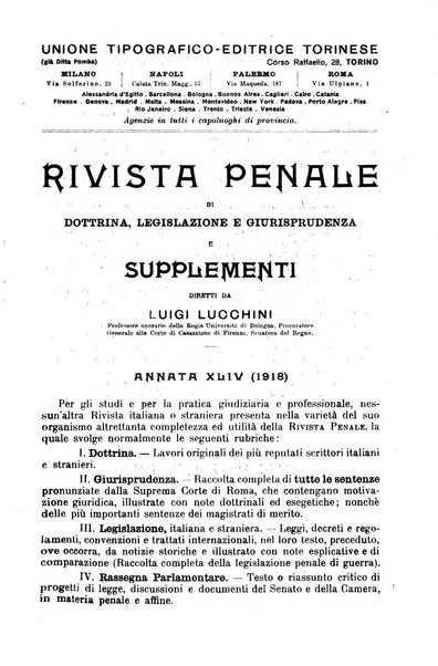 Il codice penale e i codici penali militari (diritto penale) illustrati articolo per articolo con la dottrina e la giurisprudenza desunte da tutte le riviste italiane