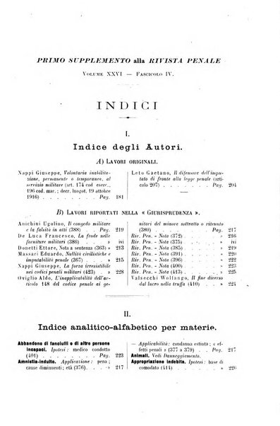 Il codice penale e i codici penali militari (diritto penale) illustrati articolo per articolo con la dottrina e la giurisprudenza desunte da tutte le riviste italiane