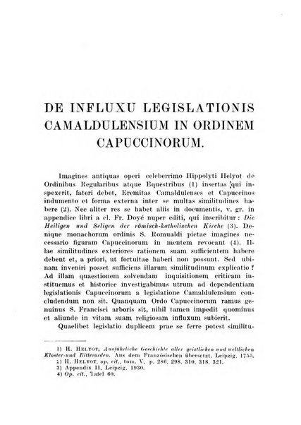 Collectanea franciscana periodicum trimestre PP. Collegii Assisiensis S. Laurentii a Brundusio Ord. min. cap. editum