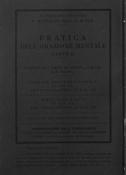 Collectanea franciscana periodicum trimestre PP. Collegii Assisiensis S. Laurentii a Brundusio Ord. min. cap. editum