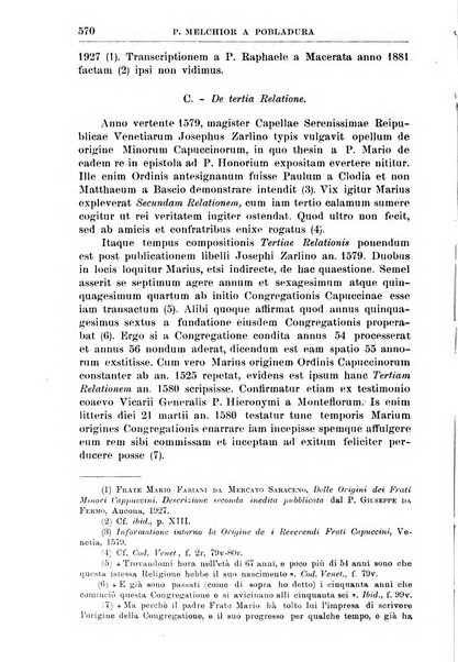 Collectanea franciscana periodicum trimestre PP. Collegii Assisiensis S. Laurentii a Brundusio Ord. min. cap. editum