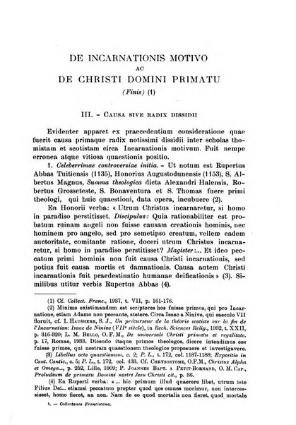 Collectanea franciscana periodicum trimestre PP. Collegii Assisiensis S. Laurentii a Brundusio Ord. min. cap. editum