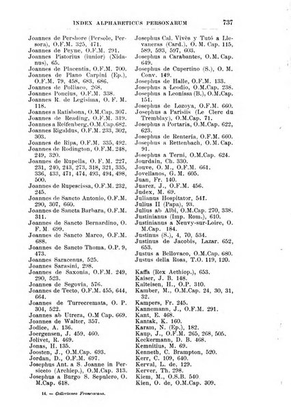 Collectanea franciscana periodicum trimestre PP. Collegii Assisiensis S. Laurentii a Brundusio Ord. min. cap. editum