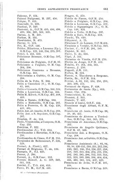 Collectanea franciscana periodicum trimestre PP. Collegii Assisiensis S. Laurentii a Brundusio Ord. min. cap. editum