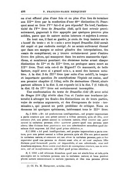 Collectanea franciscana periodicum trimestre PP. Collegii Assisiensis S. Laurentii a Brundusio Ord. min. cap. editum