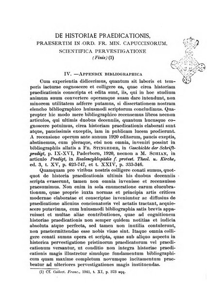 Collectanea franciscana periodicum trimestre PP. Collegii Assisiensis S. Laurentii a Brundusio Ord. min. cap. editum