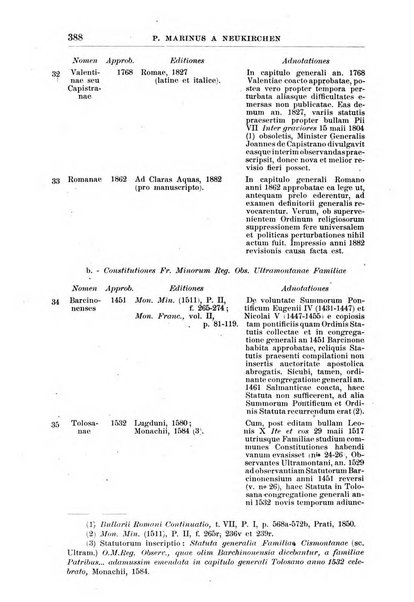 Collectanea franciscana periodicum trimestre PP. Collegii Assisiensis S. Laurentii a Brundusio Ord. min. cap. editum