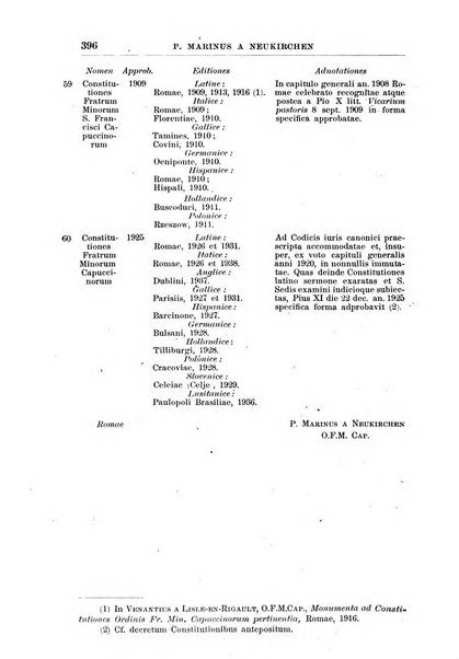 Collectanea franciscana periodicum trimestre PP. Collegii Assisiensis S. Laurentii a Brundusio Ord. min. cap. editum