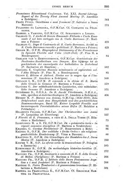 Collectanea franciscana periodicum trimestre PP. Collegii Assisiensis S. Laurentii a Brundusio Ord. min. cap. editum