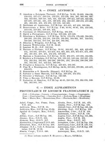 Collectanea franciscana periodicum trimestre PP. Collegii Assisiensis S. Laurentii a Brundusio Ord. min. cap. editum