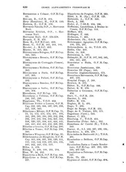 Collectanea franciscana periodicum trimestre PP. Collegii Assisiensis S. Laurentii a Brundusio Ord. min. cap. editum