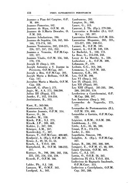 Collectanea franciscana periodicum trimestre PP. Collegii Assisiensis S. Laurentii a Brundusio Ord. min. cap. editum