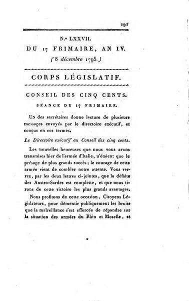 Collection complètte du Moniteur universel de Paris