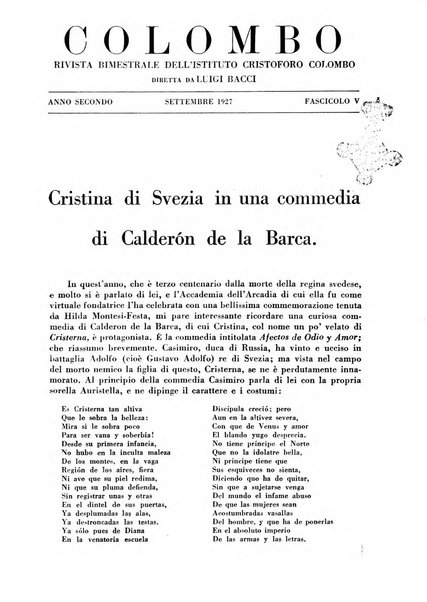 Colombo rivista bimestrale dell'Istituto Cristoforo Colombo