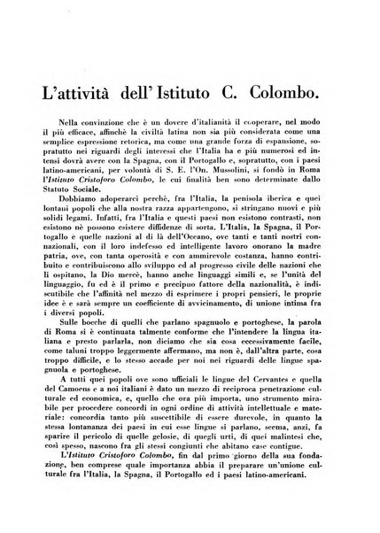 Colombo rivista bimestrale dell'Istituto Cristoforo Colombo