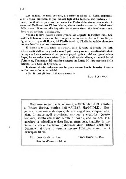 Colombo rivista bimestrale dell'Istituto Cristoforo Colombo