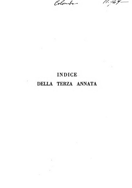 Colombo rivista bimestrale dell'Istituto Cristoforo Colombo