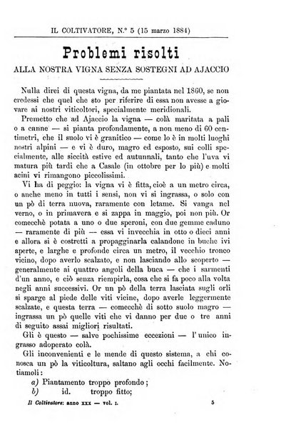 Il coltivatore giornale di agricoltura pratica