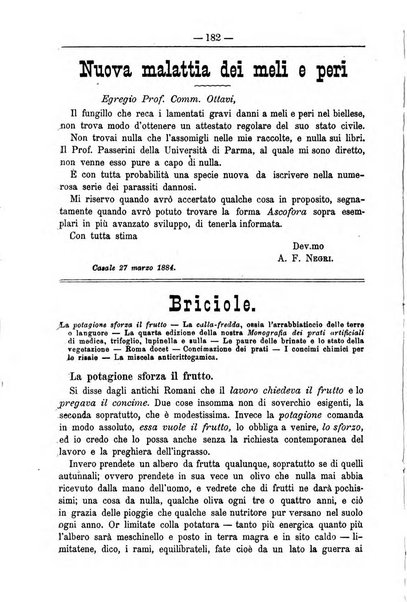 Il coltivatore giornale di agricoltura pratica