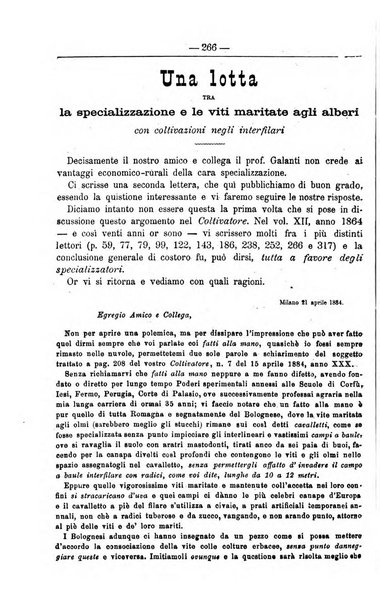 Il coltivatore giornale di agricoltura pratica