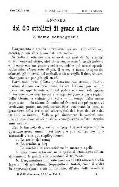 Il coltivatore giornale di agricoltura pratica