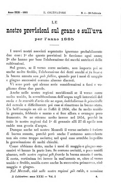 Il coltivatore giornale di agricoltura pratica