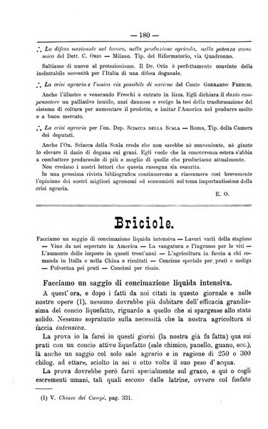 Il coltivatore giornale di agricoltura pratica