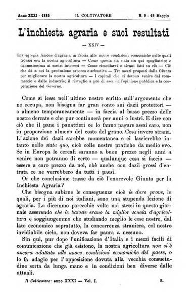 Il coltivatore giornale di agricoltura pratica