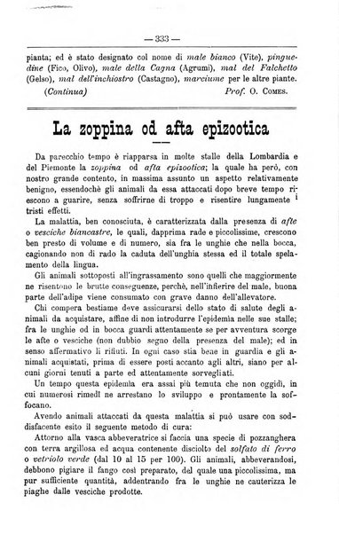 Il coltivatore giornale di agricoltura pratica