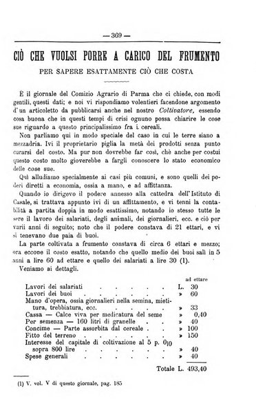 Il coltivatore giornale di agricoltura pratica