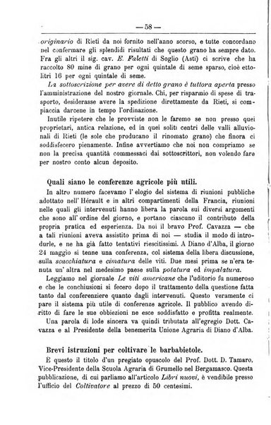 Il coltivatore giornale di agricoltura pratica