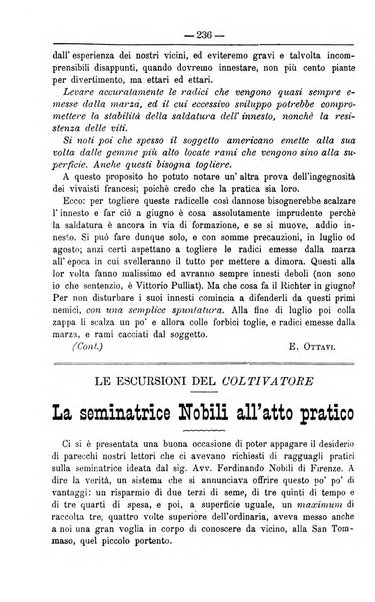 Il coltivatore giornale di agricoltura pratica